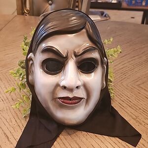 Scary Halloween mask cosplay spooky